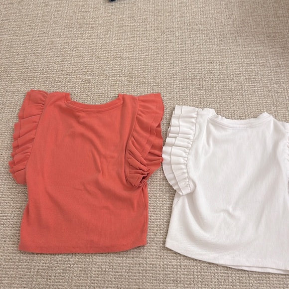 Set of 2 Zara Ruffle Tops - Picture 2 of 3